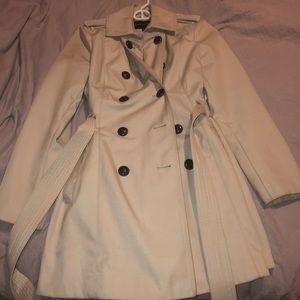 Beige Trench Coat by Express